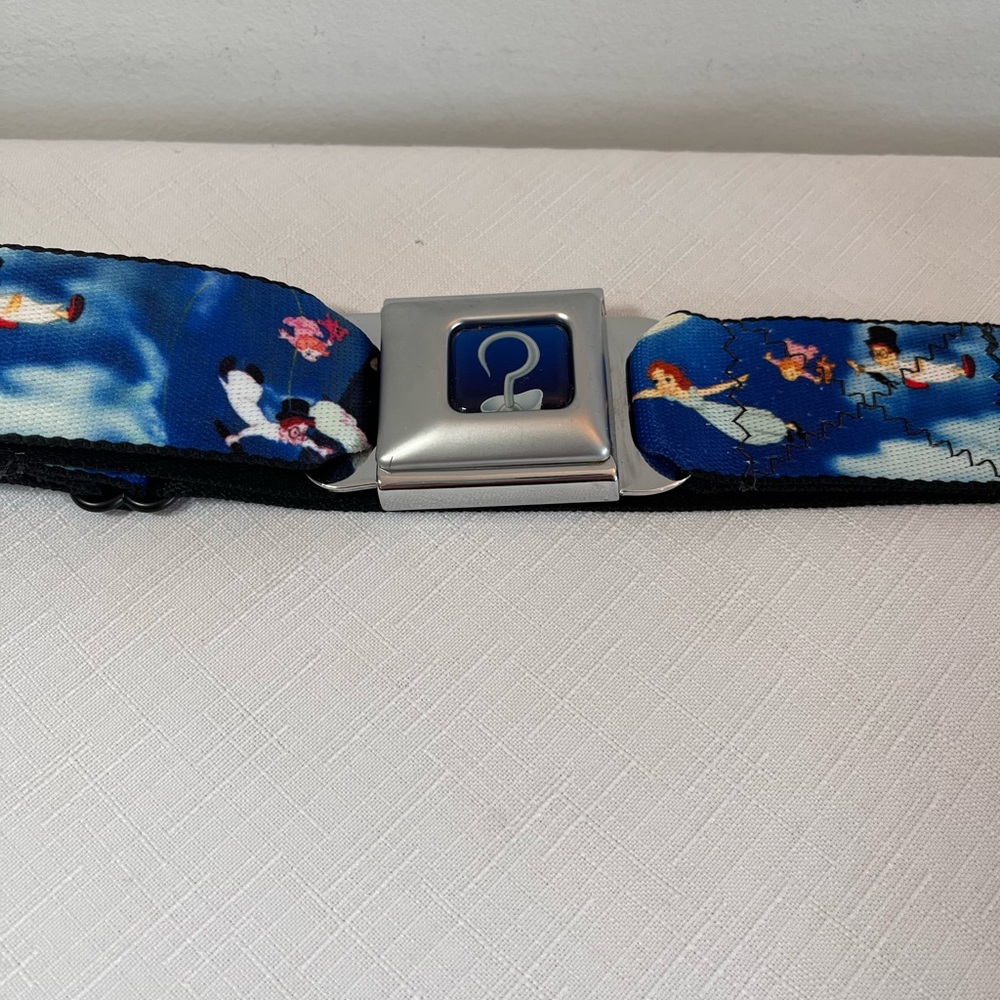 Buckle-Down Disney Peter Pan Sky Belt. Adjustable.